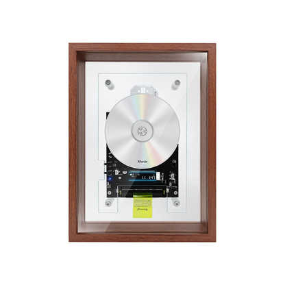 TD-CDPL1 Bluetooth CD Player | Hi-Fi Audio | Rechargeable Battery | Modern Decor