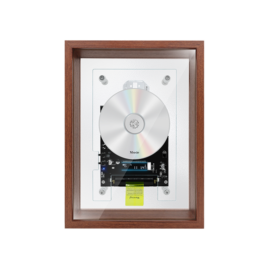 TD-CDPL1 Bluetooth CD Player | Hi-Fi Audio | Rechargeable Battery | Modern Decor