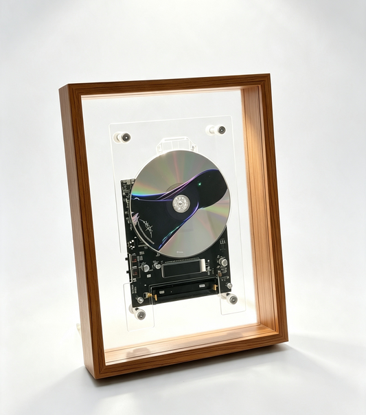 BT 5.0 CD Player, Portable Hi-Fi Audio Player, Requires External Speakers, CD not included